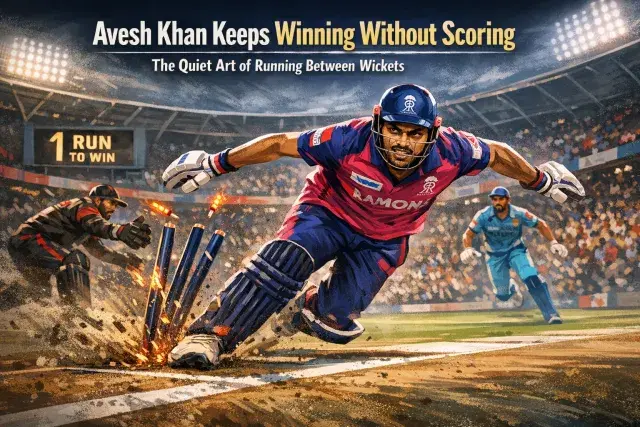Avesh Khan Keeps Winning Without Scoring: The Quiet Art of Running Between Wickets